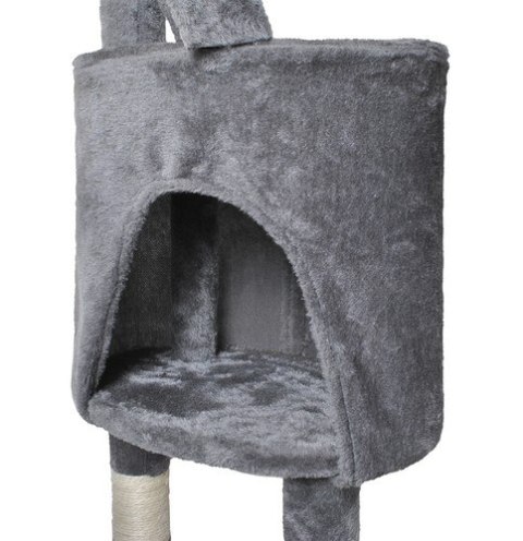 Drzewko dla kota 118cm szare Purlov