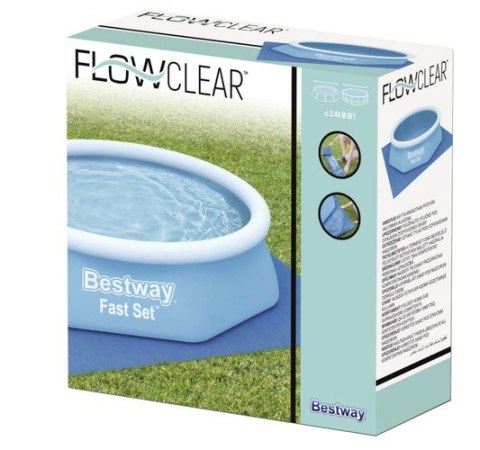Mata pod basen 274x274cm - BESTWAY 58000 Bestway Mata pod basen 274x274cm - BESTWAY 58000 Bestway