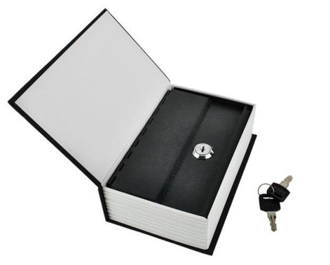 Sejf- kasetka ukryta w książce 18cmx11,5cm Malatec