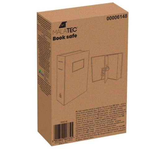 Sejf- kasetka ukryta w książce 18cmx11,5cm Malatec