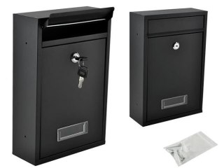 Skrzynka na listy S6237 - czarna Malatec