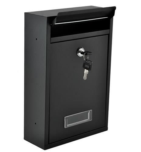 Skrzynka na listy S6237 - czarna Malatec
