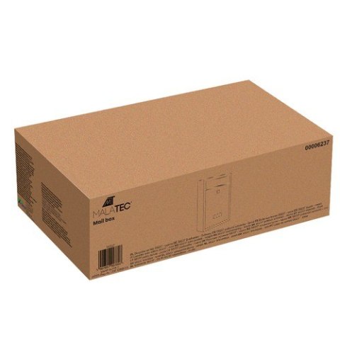 Skrzynka na listy S6237 - czarna Malatec