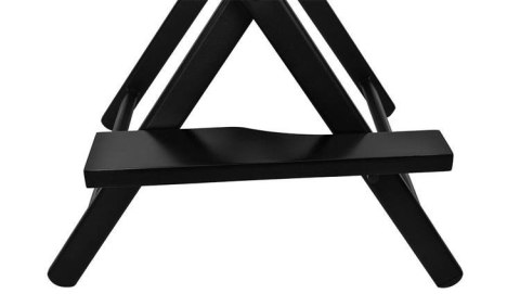 Krzesło do makijażu aluminiowe z zagłówkiem Beautylushh