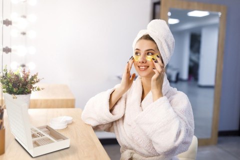 Kuferek na biżuterię - biały Beautylushh Beautylushh