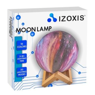 Lampka nocna księżyc 15cm 16 kolorów Iso Trade