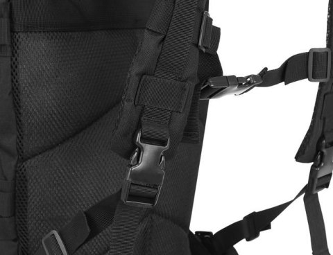 Plecak militarny XL czarny Trizand