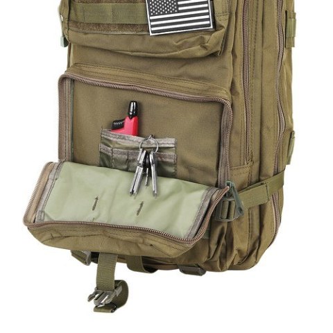 Plecak militarny XL zielony Trizand Plecak militarny XL zielony Trizand