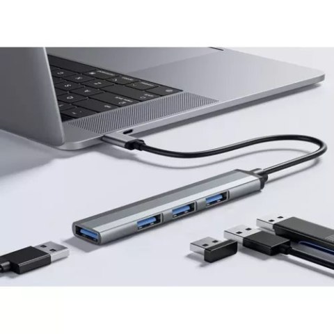 HUB USB- 1 port 3.0 + 3 porty 2.0 Izoxis 23316 Iso Trade