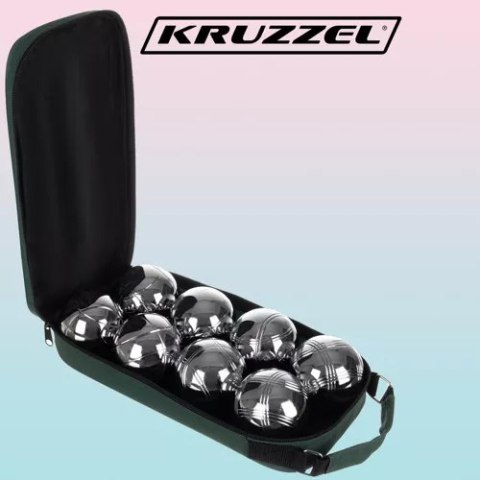 Kule boule 8 kul + pokrowiec KRUZZEL 22915 Kruzzel
