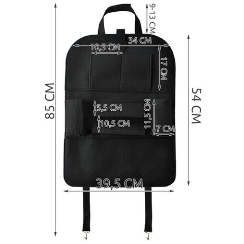 Organizer na fotel samochodowy- filc Xtrobb 22849 Xtrobb