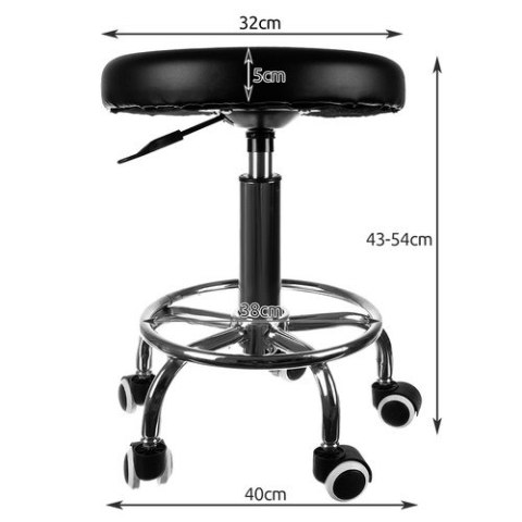 Stołek fryzjerski- hoker SF23505 Beautylushh