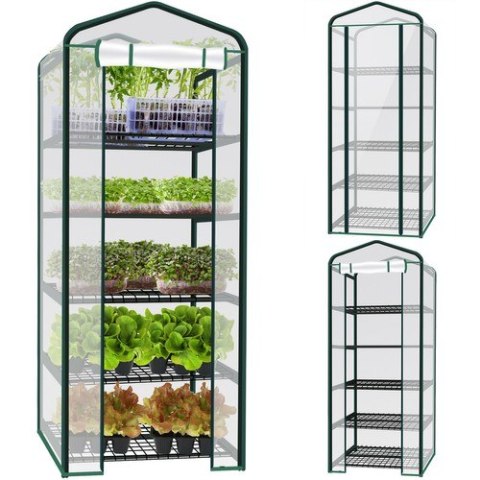 Szklarnia foliowa mini - 5 półek 23359 Malatec