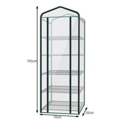 Szklarnia foliowa mini - 5 półek 23359 Malatec