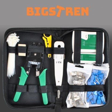 Tester kabli - zestaw sieciowy 6w1 23547 Bigstren Tester kabli - zestaw sieciowy 6w1 23547 Bigstren