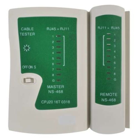 Tester kabli - zestaw sieciowy 6w1 23547 Bigstren Tester kabli - zestaw sieciowy 6w1 23547 Bigstren