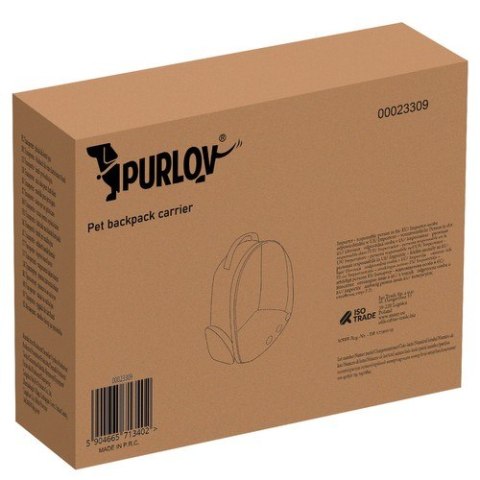 Transporter- plecak dla kota/ psa Purlov 23309 Purlov Transporter- plecak dla kota/ psa Purlov 23309 Purlov