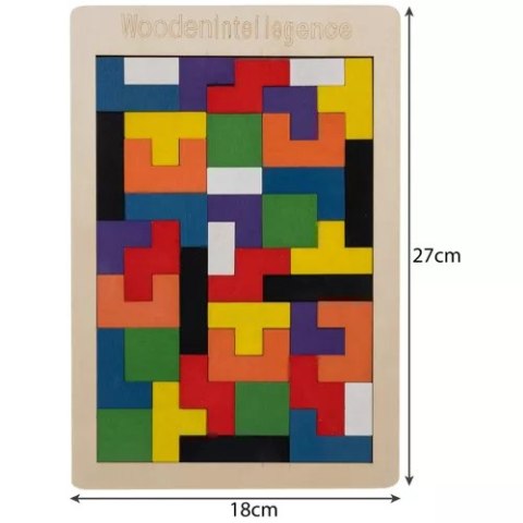 Układanka drewniana- puzzle/ Kruzzel 22667 Kruzzel Układanka drewniana- puzzle/ Kruzzel 22667 Kruzzel