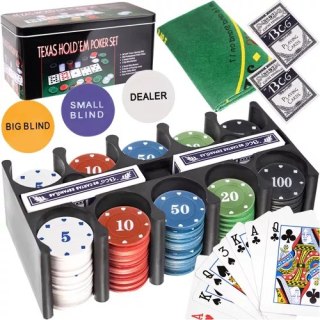Zestaw do pokera TEXAS 23539 Malatec