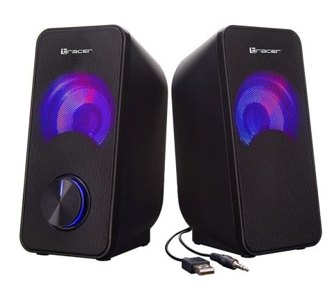 Głośniki 2.0 Loop RGB USB Głośniki 2.0 Loop RGB USB