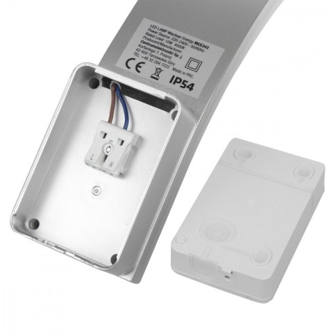 Lampa LED ścienna elewacyjna 10W MCE343 SV Lampa LED ścienna elewacyjna 10W MCE343 SV