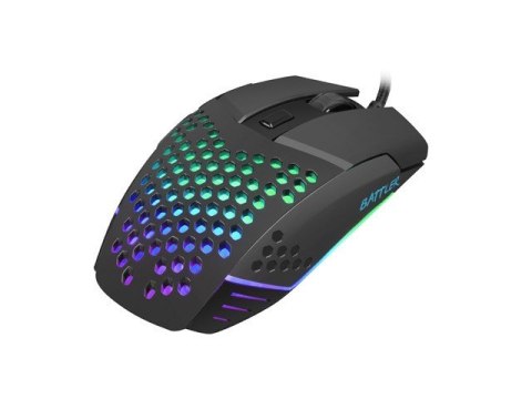 Mysz Battler 6400 DPI dla graczy podświetlenie Czarna Mysz Battler 6400 DPI dla graczy podświetlenie Czarna