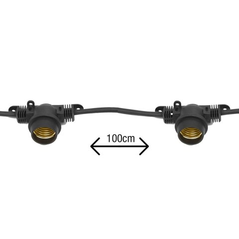Girlanda ogrodowa 10m MCE410 IP44 Girlanda ogrodowa 10m MCE410 IP44