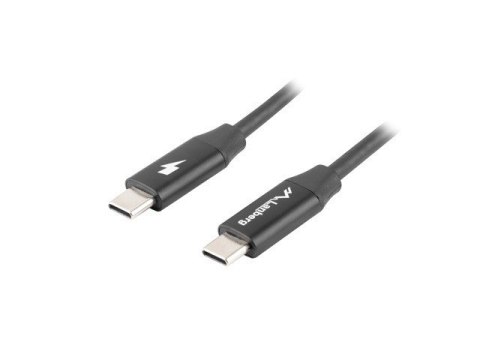 Kabel USB-C M/M 2.0 CA-CMCM-40CU-0010-BK Czarny 1m Kabel USB-C M/M 2.0 CA-CMCM-40CU-0010-BK Czarny 1m
