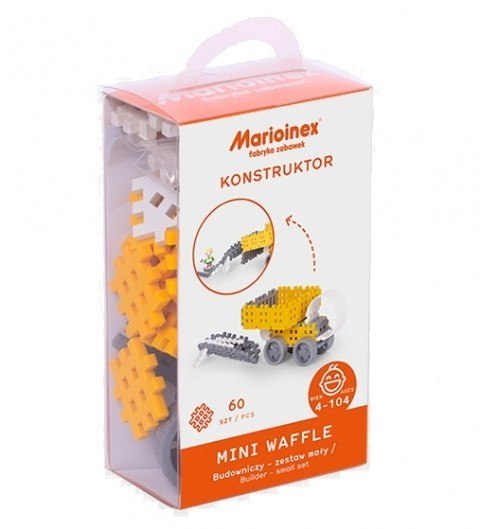 Klocki konstrukcyjne Mini Waffle - Budowniczy Zestaw mały Klocki konstrukcyjne Mini Waffle - Budowniczy Zestaw mały