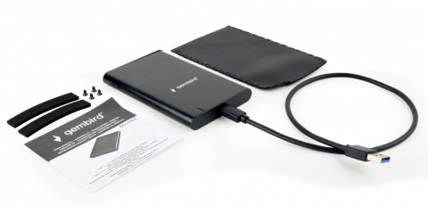 Obudowa zewnętrzna 2.5 cala USB 3.1 Czarna Obudowa zewnętrzna 2.5 cala USB 3.1 Czarna