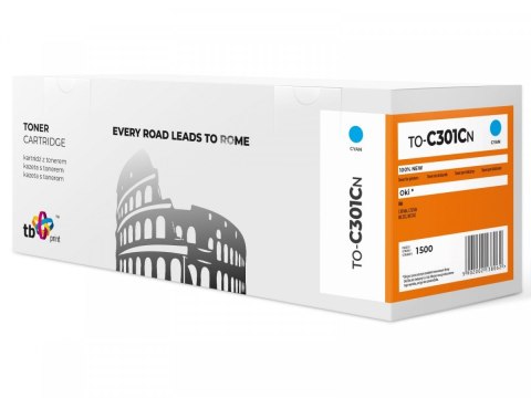 Toner do OKI C301 TO-C301CN CY 100% nowy Toner do OKI C301 TO-C301CN CY 100% nowy