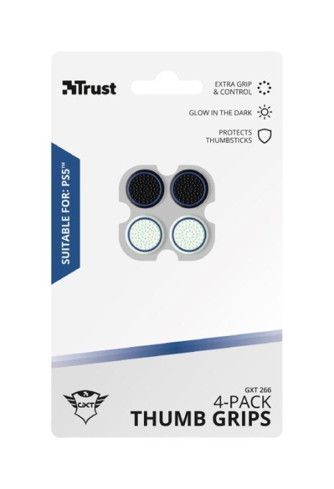 Zestaw nakładek GXT266 4 pak Thumb Grips PS5 Zestaw nakładek GXT266 4 pak Thumb Grips PS5