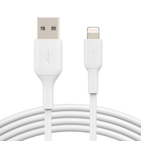 Kabel PVC USB-A to Lig htning 1m White Kabel PVC USB-A to Lig htning 1m White