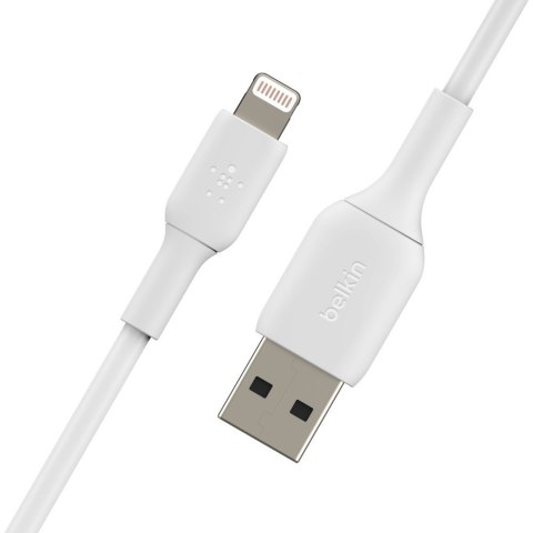Kabel PVC USB-A to Lig htning 1m White Kabel PVC USB-A to Lig htning 1m White