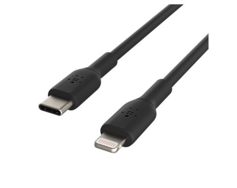 Kabel PVC USB-C to Lightning 1m Black Kabel PVC USB-C to Lightning 1m Black