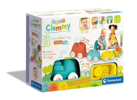 Klocki Clemmy Pociąg sensoryczny Klocki Clemmy Pociąg sensoryczny