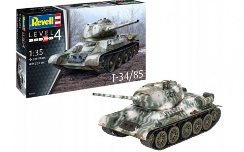 Model plastikowy Pojazd T34-85 Model plastikowy Pojazd T34-85