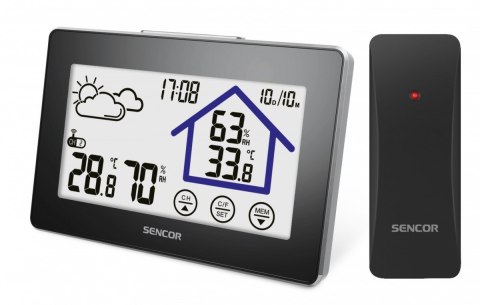 Stacja pogody SWS 2999 Dotykowy wyświetlacz LCD Stacja pogody SWS 2999 Dotykowy wyświetlacz LCD