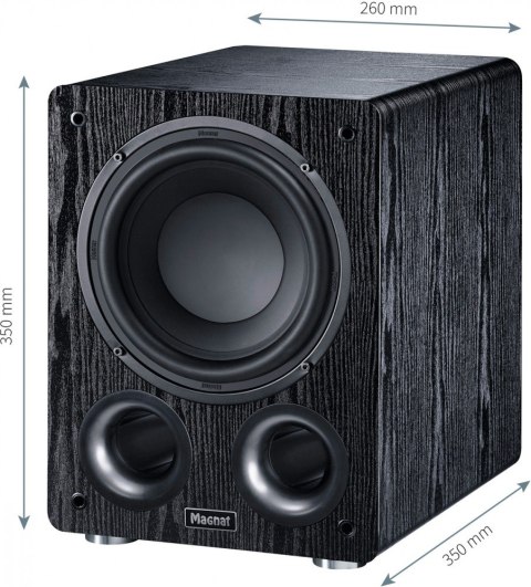 Subwoofer Alpha RS 8 czarny Subwoofer Alpha RS 8 czarny