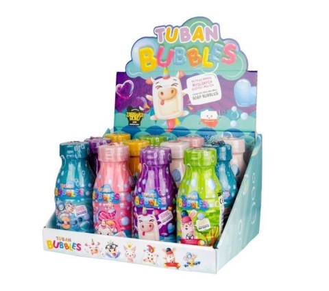 Płyn do baniek 250 ml mix display 12 sztuk Płyn do baniek 250 ml mix display 12 sztuk