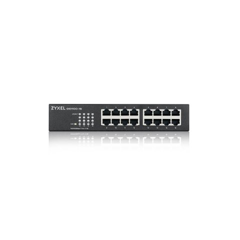 Przełącznik niezarządzalny GS1100-16-EU0103F 16x Gigabit Unmanaged Switch GS1100-16-EU0103F Przełącznik niezarządzalny GS1100-16-EU0103F 16x Gigabit Unmanaged Switch GS1100-16-EU0103F