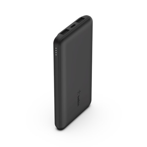 PowerBank 10 000mAh USB A i C 15W czarny PowerBank 10 000mAh USB A i C 15W czarny