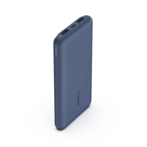 PowerBank 10 000mAh USB A i C 15W niebieski PowerBank 10 000mAh USB A i C 15W niebieski