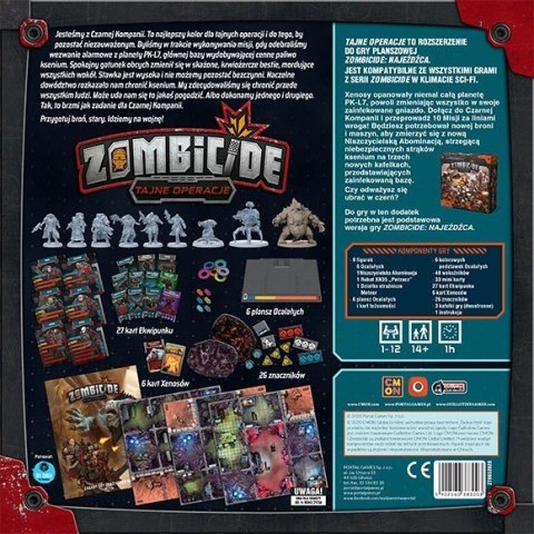 Gra Zombicide Najeźdzca-Tajne Operacje Gra Zombicide Najeźdzca-Tajne Operacje