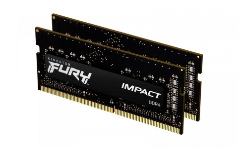 Pamięć DDR4 FURY Impact SODIMM 16GB(2*8GB)/3200 CL20 Pamięć DDR4 FURY Impact SODIMM 16GB(2*8GB)/3200 CL20