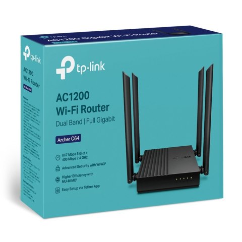 Router Archer C64 AC1200 1WAN 4LAN Router Archer C64 AC1200 1WAN 4LAN