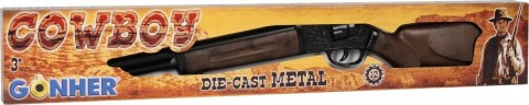 Strzelba kowbojska metalowa 12 naboi Gonher Strzelba kowbojska metalowa 12 naboi Gonher