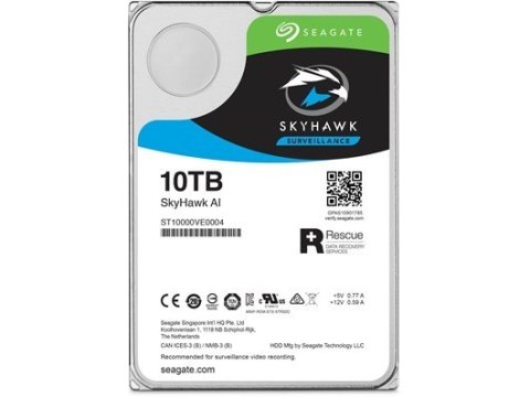 Dysk SkyHawkAI 10TB 3,5 256MB ST10000VE001 Dysk SkyHawkAI 10TB 3,5 256MB ST10000VE001