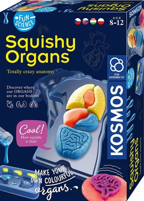 Zestaw naukowy Fun Scienc-Squishy Organs Zestaw naukowy Fun Scienc-Squishy Organs