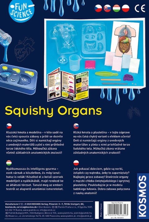Zestaw naukowy Fun Scienc-Squishy Organs Zestaw naukowy Fun Scienc-Squishy Organs